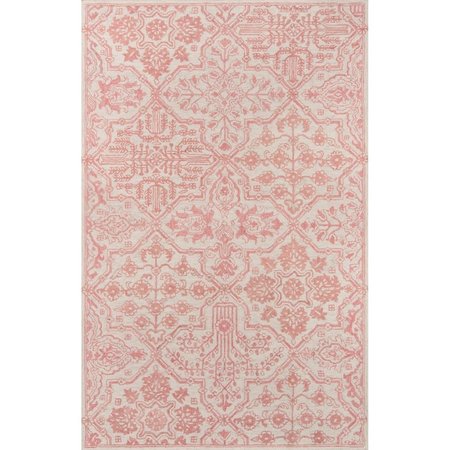 MOMENI Indian Hand Tufted Area Rug, Pink - 7 ft. 6 in. x 9 ft. 6 in. COSETCOS-1PNK7696